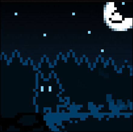 Play Chat Foncé Petite Adventure