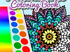 Play Mandala Coloring Book